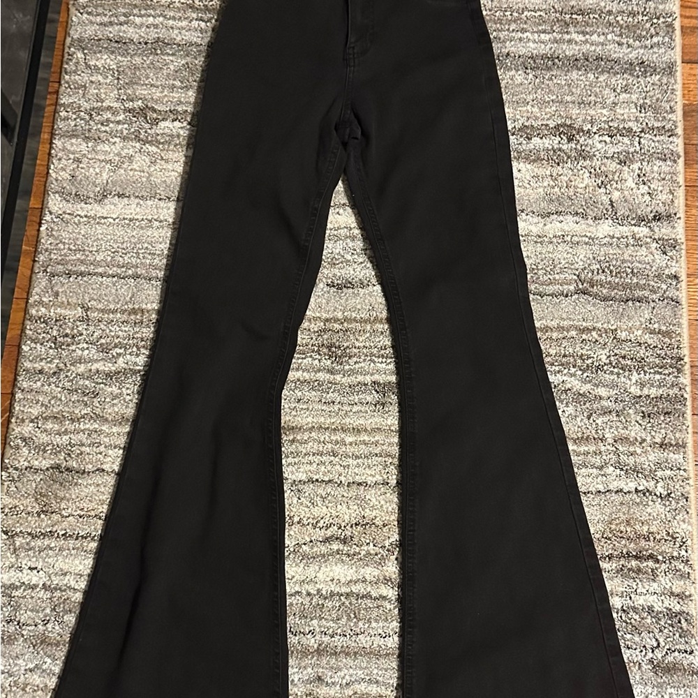 Black Flare & Wide Leg Jeans